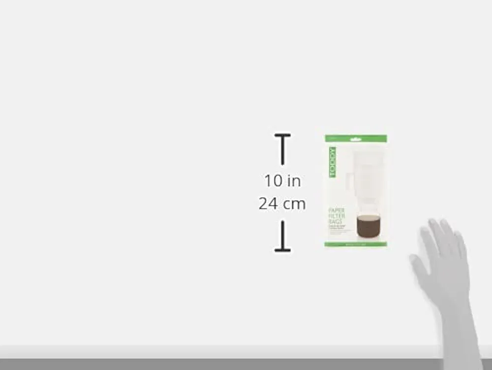Toddy Paper Filter Bags for Home (20 packs)