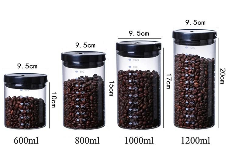 Coffee Jar 600 ml BPA Free