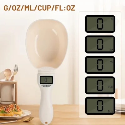 Digital Food Measuring Scoop Scale 80g, LCD Display