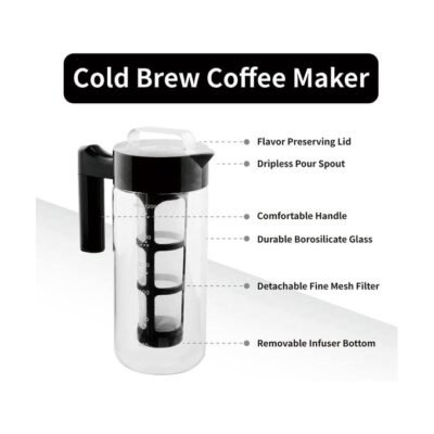 Cold Brew Pot 1200 ml BPA Free