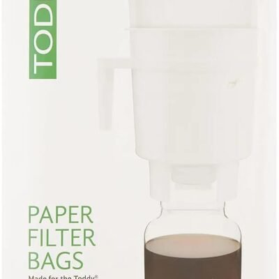 Toddy Paper Filter Bags for Home (20 packs)