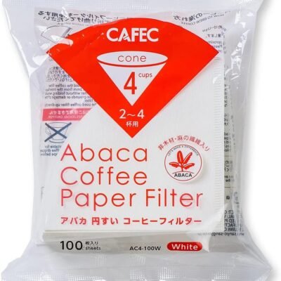 CAFEC V60 Paper Filter V2 (100 pieces)