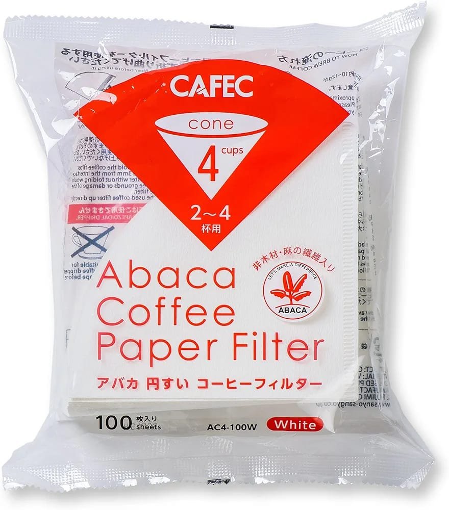 CAFEC V60 Paper Filter V2 (100 pieces)