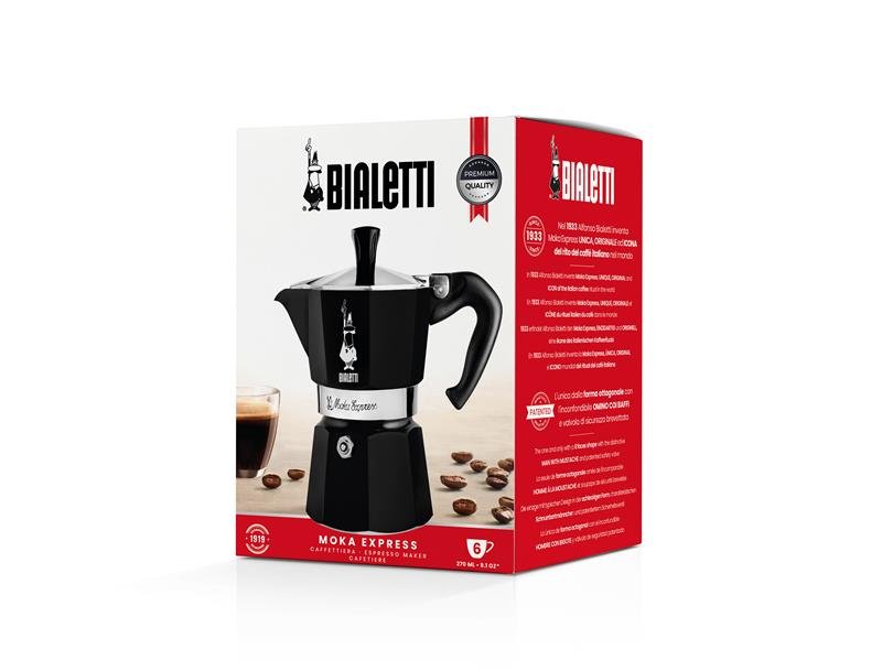 MOKA EXPRESS BLACK 3 CUPS