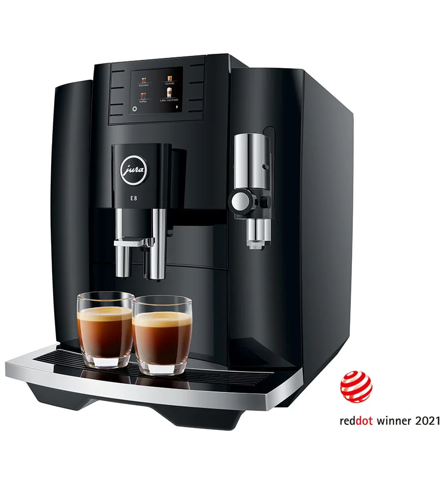 JURA COFFEE MACHINE E8 15372/15661 PIANO BLACK