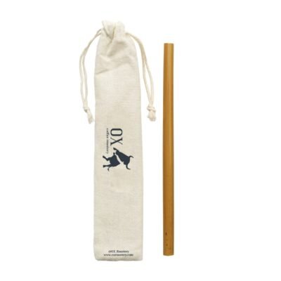 OX Wooden Straw 20 cm